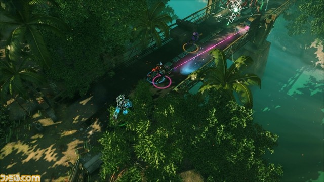 PS4用“極彩色トップダウンシューター”『ALIENATION』が6月2日に配信決定、日本限定キャンペーンも_13