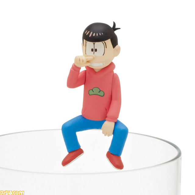 おそ松さん の六つ子がコップのフチに Putitto おそ松さん が発売 ファミ通 Com