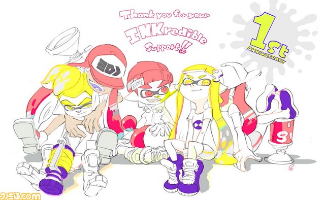 Splatoon（スプラトゥーン）』一周年！ ソフトとシオカラーズamiiboを