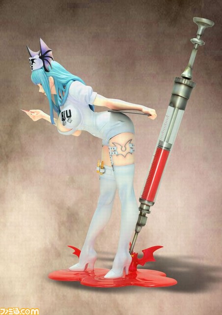 モリガン（ナースVer．）フィギュアが予約受付開始、イーカプコン限定の“ブラックナースVer.”も登場！_03