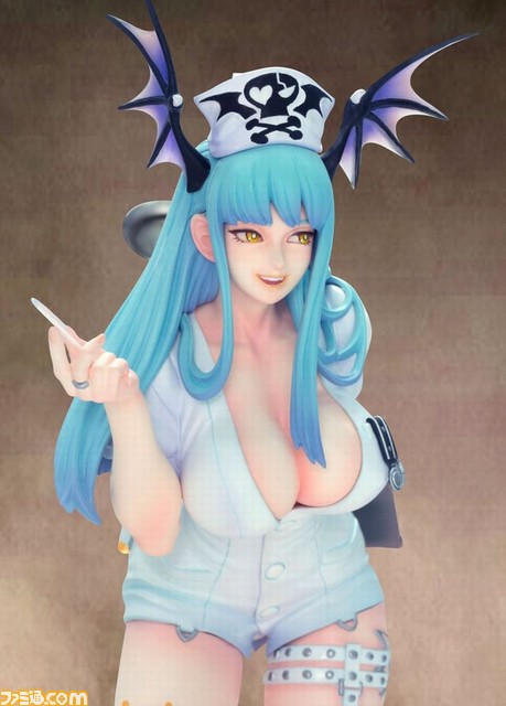 モリガン（ナースVer．）フィギュアが予約受付開始、イーカプコン限定の“ブラックナースVer.”も登場！_05