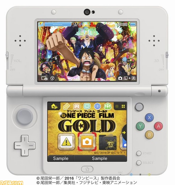映画『ONE PIECE FILM GOLD』のニンテンドー3DS用テーマが配信開始_01