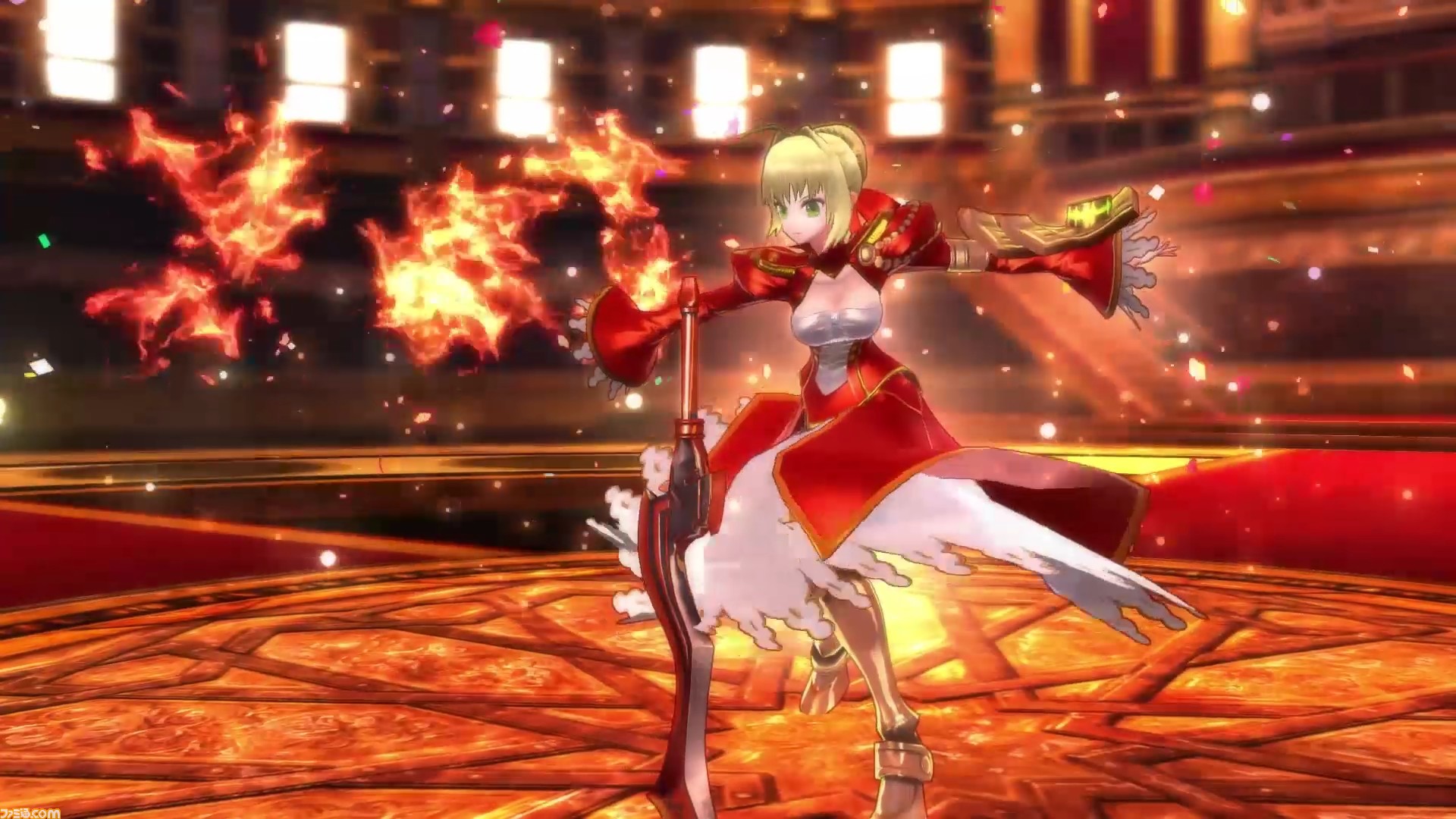 Fate Extella The Umbral Star 試遊バージョンをプレイ ヌルヌル動くネロが敵を一網打尽に 16 ファミ通 Com