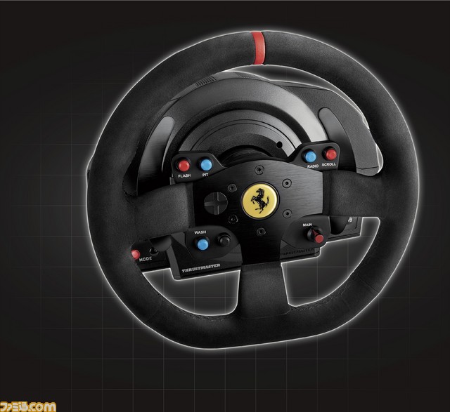 国内正規品Thrustmaster スラストマスター F599XX EVO 30 Wheel Alcantara Edition Add O  メーカー在庫限り品