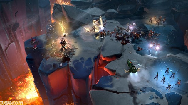 死が空から降り注ぐ? 巨大ロボが敵をせん滅する!? 『Warhammer 40,000: Dawn of War III』の詳細に迫る【E3 2016】_03