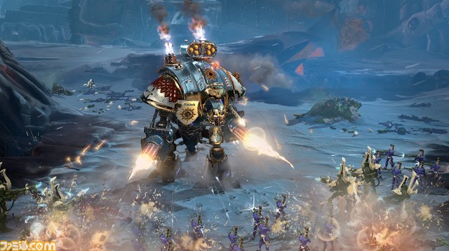 死が空から降り注ぐ? 巨大ロボが敵をせん滅する!? 『Warhammer 40,000: Dawn of War III』の詳細に迫る【E3 2016】_04