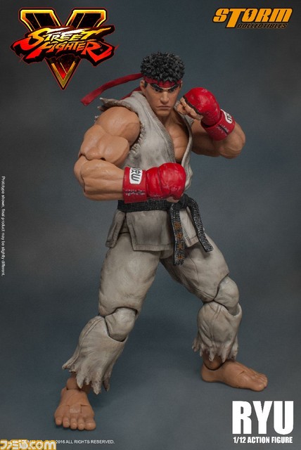 『ストリートファイターV』のリュウがアクションフィギュア化、どんなポーズも思いのまま_12