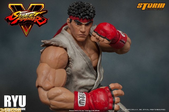 『ストリートファイターV』のリュウがアクションフィギュア化、どんなポーズも思いのまま_03