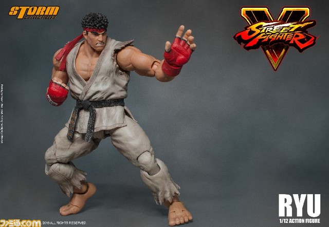 『ストリートファイターV』のリュウがアクションフィギュア化、どんなポーズも思いのまま_06