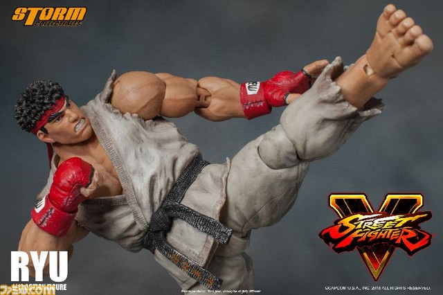 『ストリートファイターV』のリュウがアクションフィギュア化、どんなポーズも思いのまま_05