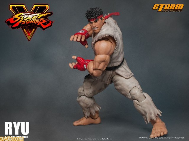『ストリートファイターV』のリュウがアクションフィギュア化、どんなポーズも思いのまま_08