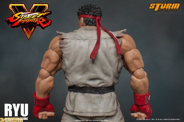 『ストリートファイターV』のリュウがアクションフィギュア化、どんなポーズも思いのまま_04