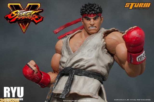 『ストリートファイターV』のリュウがアクションフィギュア化、どんなポーズも思いのまま_07