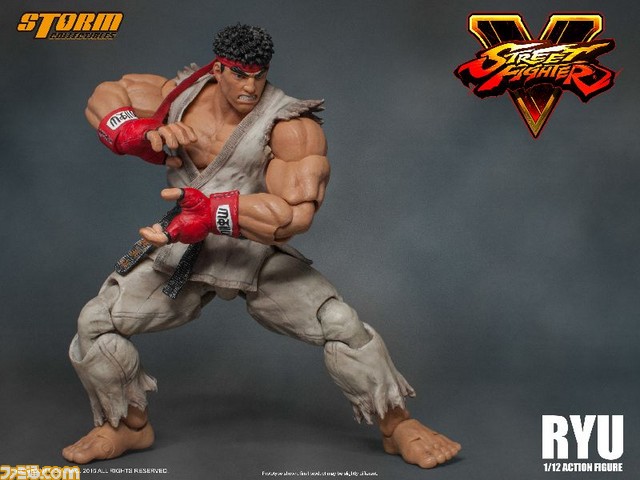 『ストリートファイターV』のリュウがアクションフィギュア化、どんなポーズも思いのまま_10