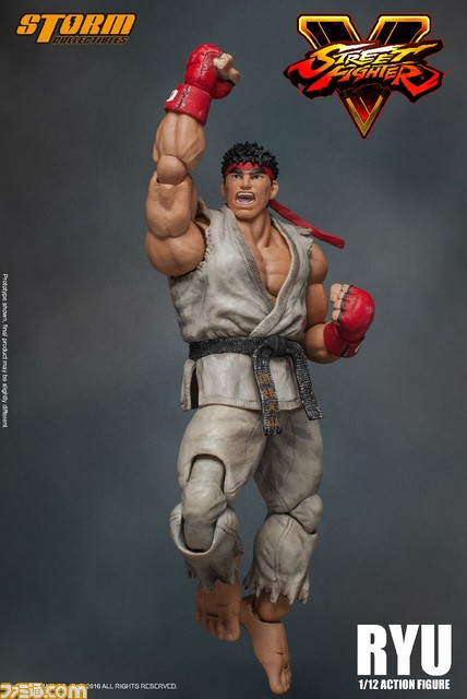 『ストリートファイターV』のリュウがアクションフィギュア化、どんなポーズも思いのまま_11