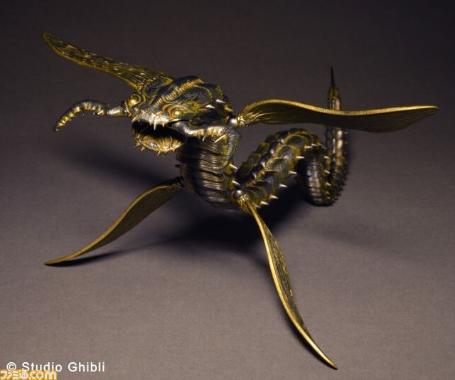 『風の谷のナウシカ』に登場する蟲、蛇螻蛄（ヘビケラ）が可動フィギュア化_09