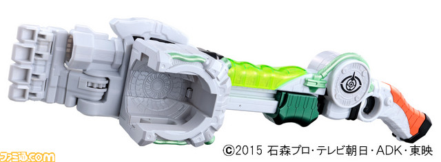 『仮面ライダーゴースト』に登場する仮面ライダーネクロムの新たな武器“ガンガンキャッチャー”が期間限定予約受付開始_01