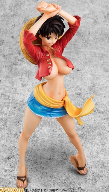 『ONE PIECE』のルフィが性別逆転してフィギュアに！_10