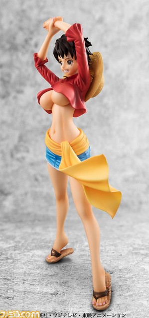『ONE PIECE』のルフィが性別逆転してフィギュアに！_04
