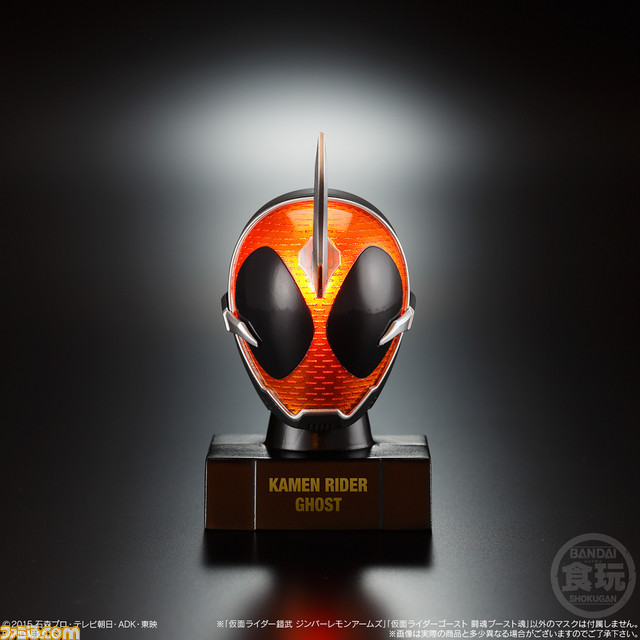 歴代仮面ライダーのマスクが立体化、鎧武＆ゴーストが専用発光台座とセットで限定登場_07