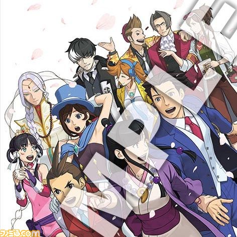 逆転裁判6』設定画集の描き下ろしカバーイラストが到着