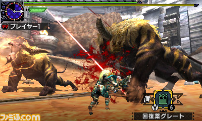 『モンスターハンタークロス』に『MHP 2nd G』で名を馳せた激闘クエスト“双獅激天”が登場！_04