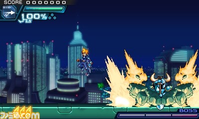 『蒼き雷霆ガンヴォルト 爪』と『ショベルナイト』のコラボ企画が決定！_06