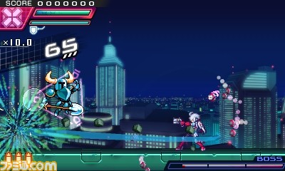 『蒼き雷霆ガンヴォルト 爪』と『ショベルナイト』のコラボ企画が決定！_12