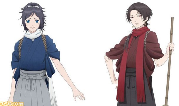 アニメ 刀剣乱舞 花丸 第1弾キャラクタービジュアル 大和守安定 加州清光が公開