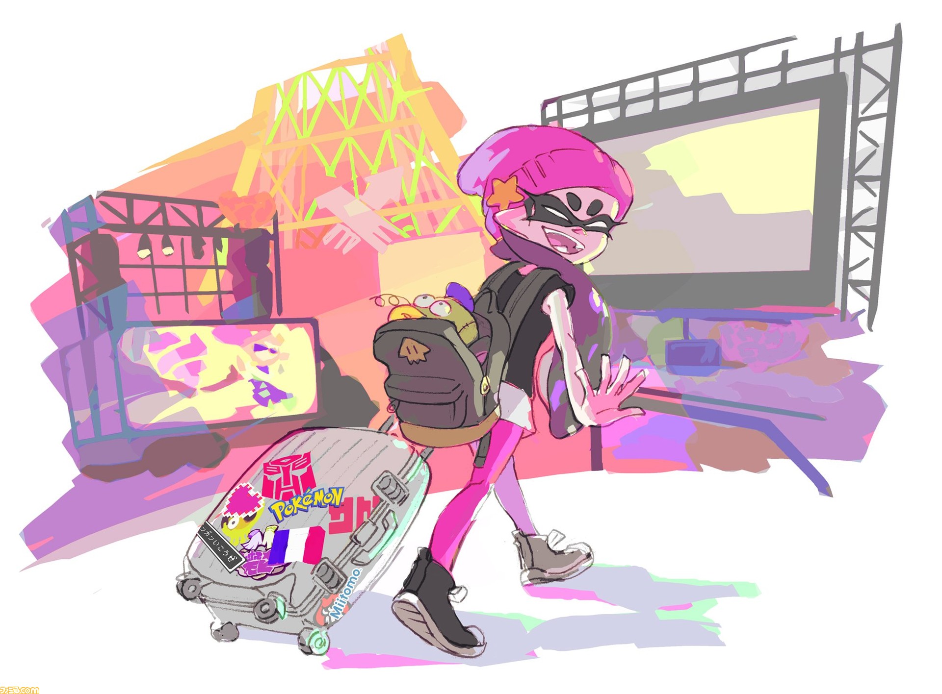 Splatoon スプラトゥーン ラストフェスのイラスト シオカラーズのソロpvが公開 ファミ通 Com