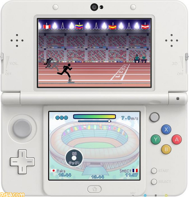 スーパーアスリート 棒人間 棒人間が走って飛んで泳ぐスポーツゲームが登場 ファミ通 Com