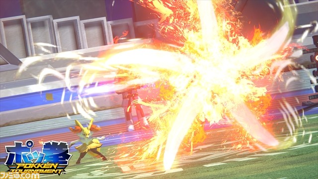 Ac版 ポッ拳 Pokken Tournament 大型アップデートでダークライ ガブリアス テールナー ダークミュウツーが参戦 ファミ通 Com