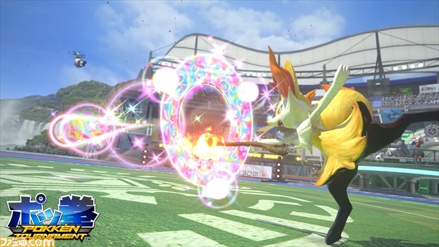 Ac版 ポッ拳 Pokken Tournament 大型アップデートでダークライ ガブリアス テールナー ダークミュウツーが参戦 ファミ通 Com