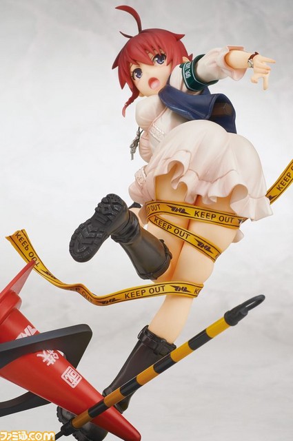 『RAIL WARS！』“桜井 あおい”の1/8スケールフィギュアが駅のホーム風台座付きで登場_03