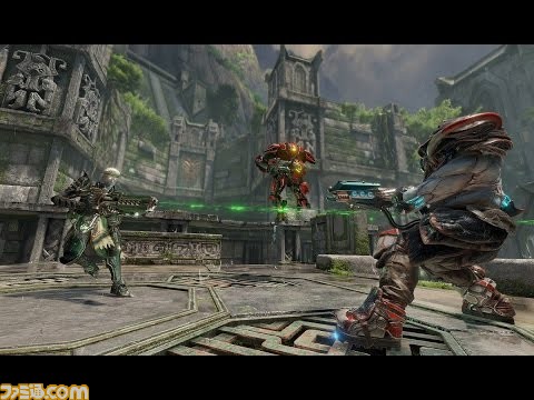 Quake Champions ロケジャンもバニーホップもアリアリの伝統のスタイルに特殊能力をミックスした新世代スポーツ系fps Quakecon ファミ通 Com