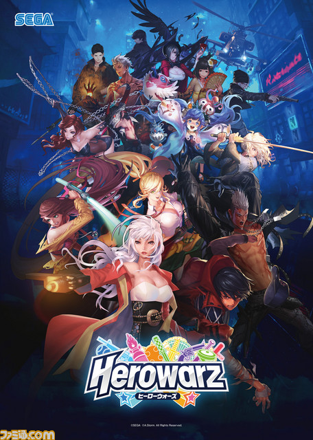 超乱闘アクションRPG『HeroWarz』国内サービスが決定! クローズドβテストにファミ通.com読者300名をご招待!_02
