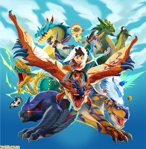 モンスターハンター ストーリーズ』続々登場するオトモンたちを