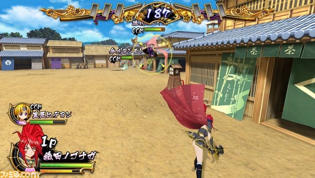 PS Vita版『戦国乙女 ～LEGEND BATTLE～』 “乙女武将”を操作する爽快感
