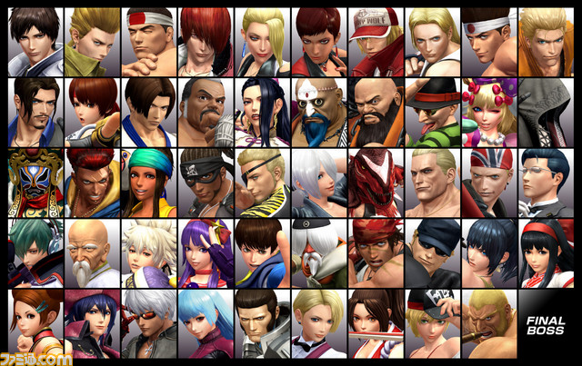 ザ キング オブ ファイターズ Xiv 全50キャラクターの声優を発表 全16チームの チームストーリー もチェック ファミ通 Com