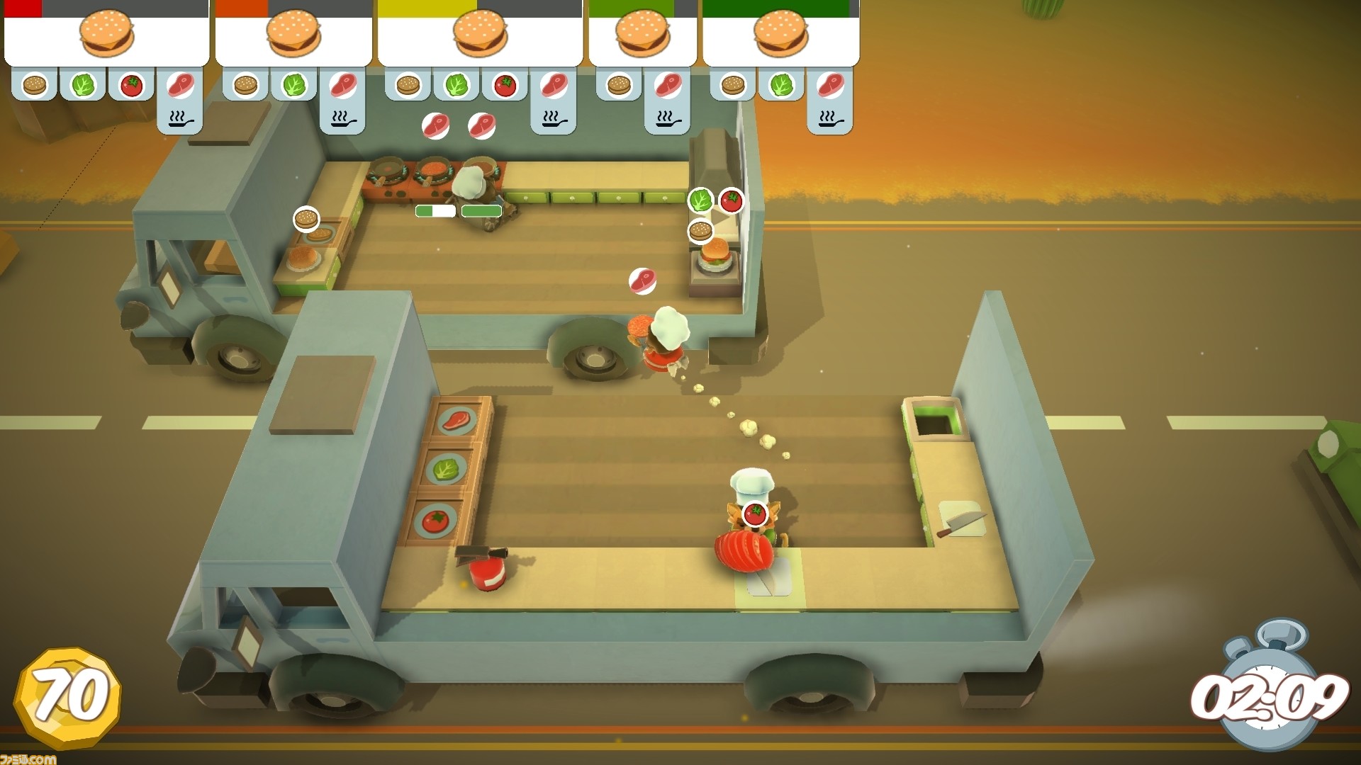 オススメsteam 協力 ジャマ Overcooked のco Opはカオスすぎかよ 第5回 ファミ通 Com