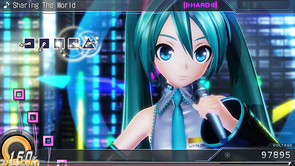 『初音ミク -プロジェクト ディーヴァ- X HD』本日発売、PS4用“エクストラデータ”も配信開始!_01