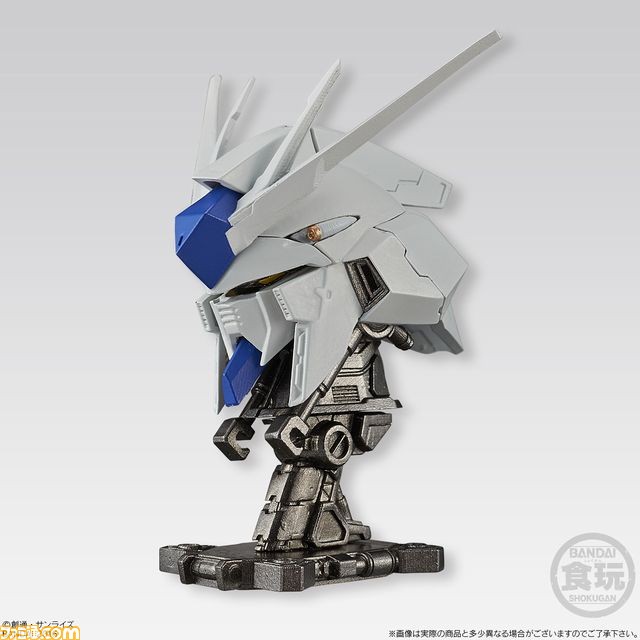 ガンダムヘッドが500円玉サイズの食玩で精密立体化、通常ver.とクリアver.で外装と内部構造を楽しめる！_09