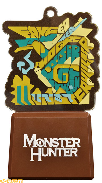 『モンスターハンター』のタイポグラフィフラッシュキーチェーンが発売決定！_03