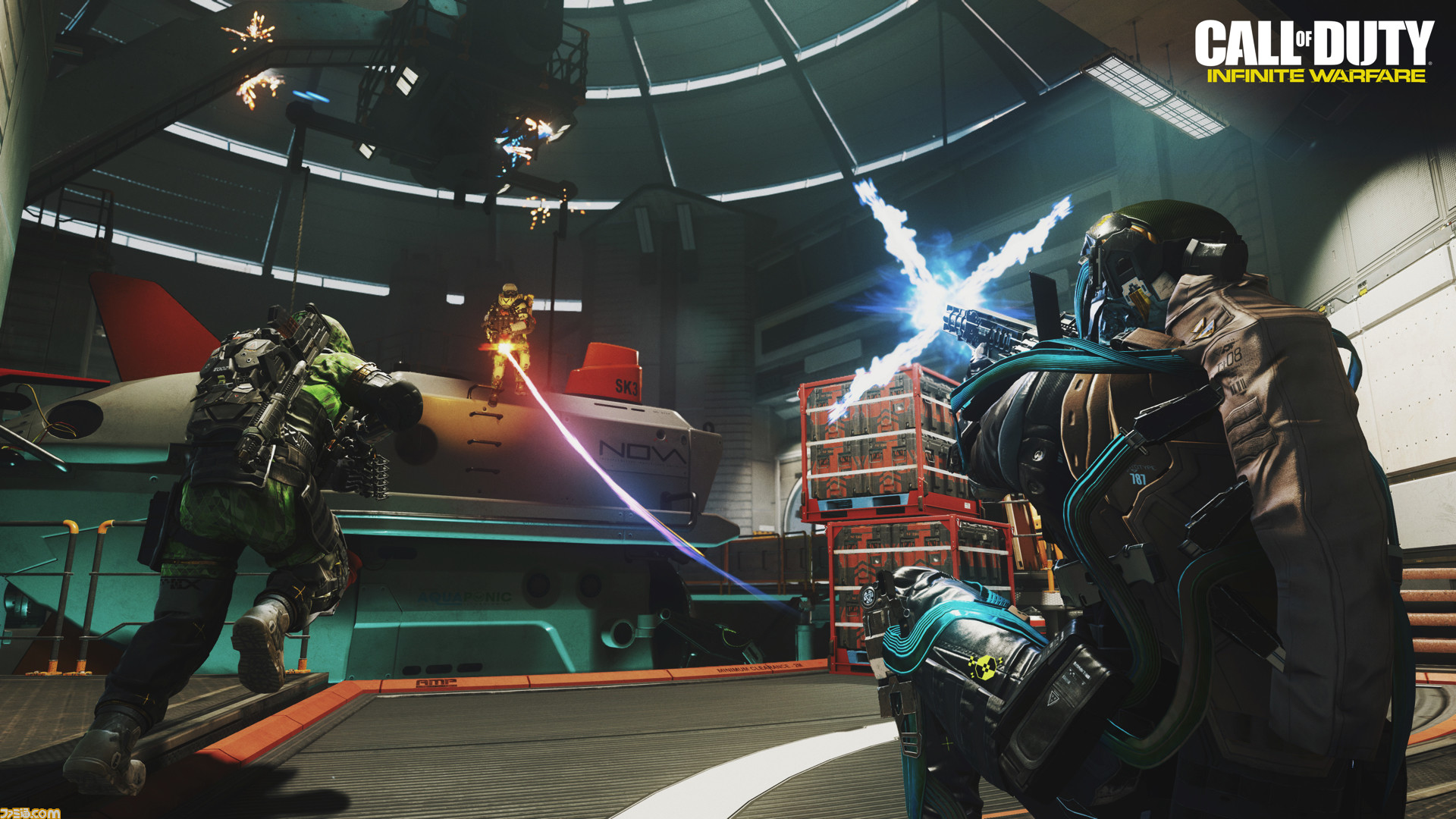 インタビュー コール オブ デューティ インフィニット ウォーフェア マルチプレイは 武器のクラフト でユニークなプレイスタイルを実現 Cod Xp 16 ファミ通 Com