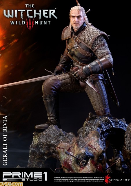 ウィッチャー3 ワイルドハント 詳細なディ テールまで再現されたゲラルトのスタチューが登場 ファミ通 Com