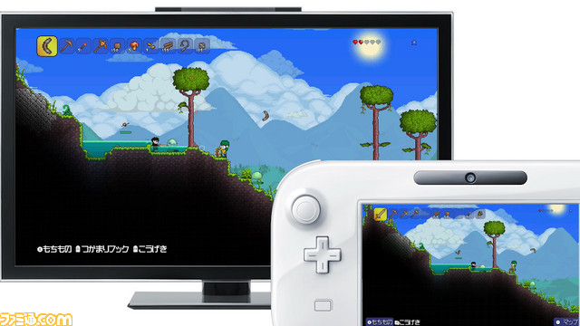 Wii U用ソフト『テラリア』が“ニャニャニャ！ネコマリオタイム”に登場！　ネコマリオがゲームを紹介!!_03