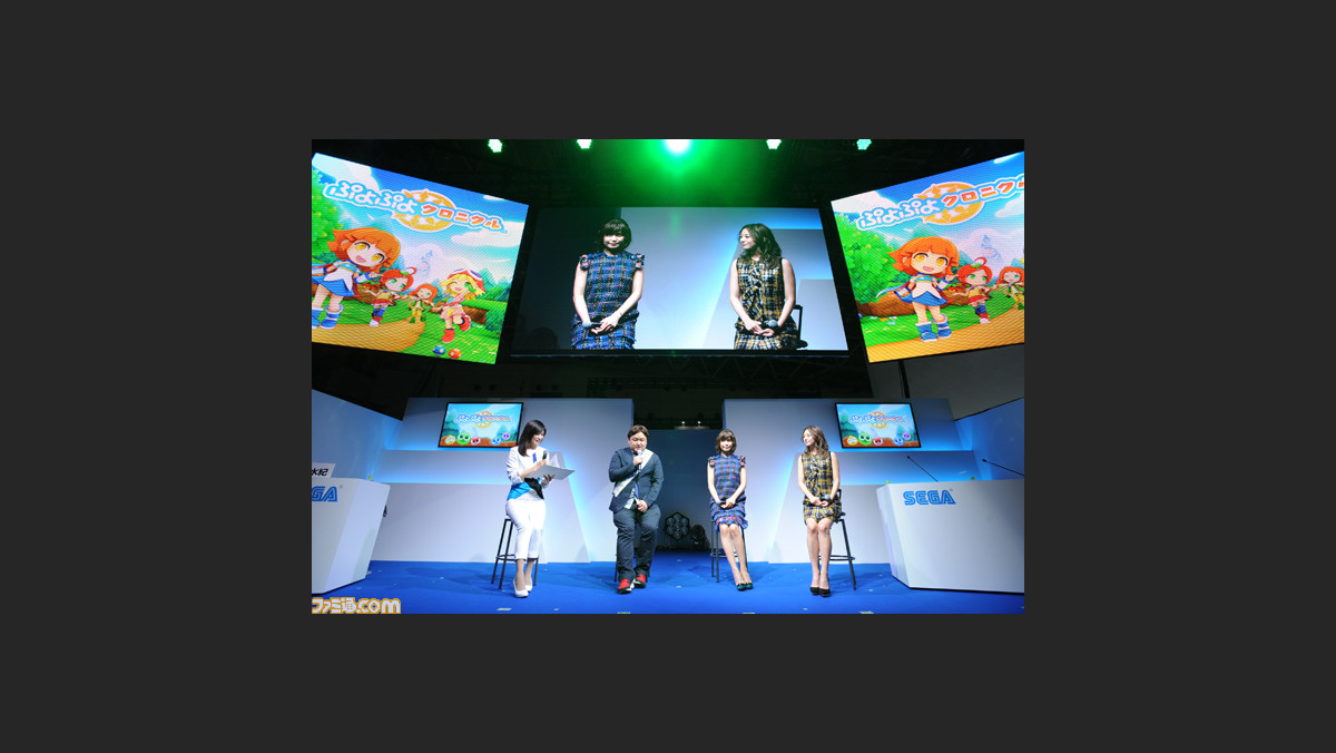 ぷよぷよクロニクル をプロモーションキャラクターに起用された Misachia みさちあ のふたりがプレイ Tgs 16 ファミ通 Com ぷよぷよクロニクル をプロモーションキャラクターに起用された Misachia みさちあ のふたりがプレイ Tgs 16 ファミ通 Com