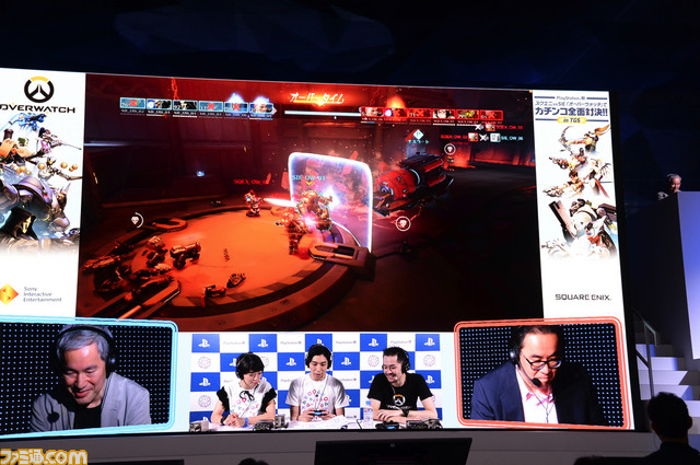3度目の正直となるか⁉︎ 『オーバーウォッチ』スクエニ対SIE 会社対抗ガチンコ対決がTGSで開催！【TGS 2016】_09