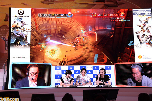 3度目の正直となるか⁉︎ 『オーバーウォッチ』スクエニ対SIE 会社対抗ガチンコ対決がTGSで開催！【TGS 2016】_13