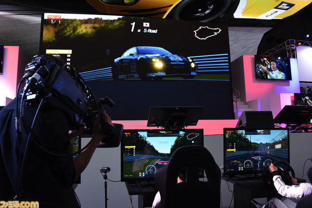 プロレーサーも登場して熱いバトルを披露した『GT SPORT』スペシャルマッチを開催【TGS 2016】_10